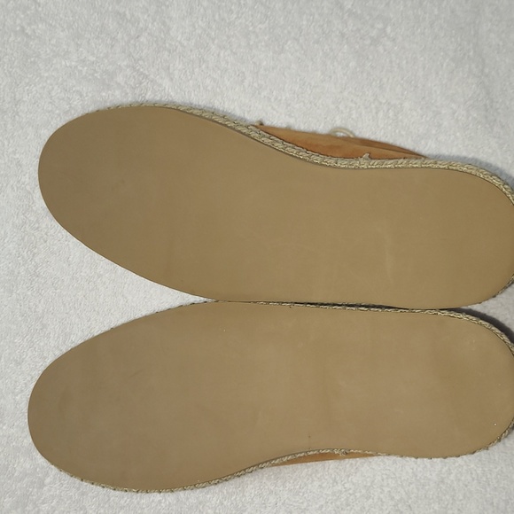 Rachel Comey Tan Suede Espadrille Platform Boots Size 8 UE 7.5 US Women's - Picture 6 of 9